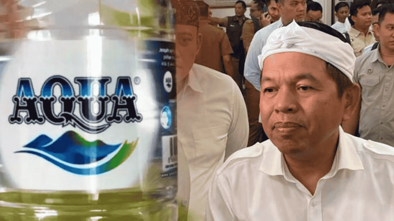 kata kdm air aqua dari sumur bor