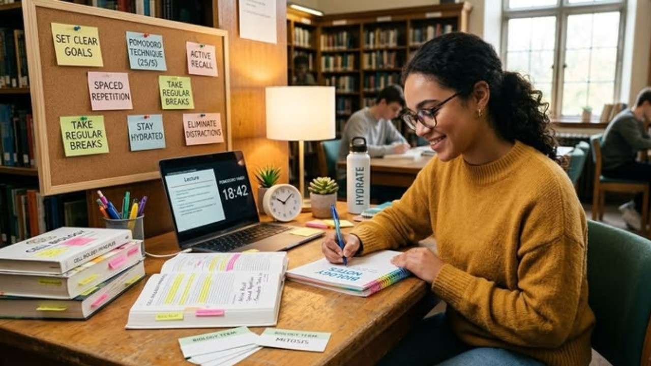 cara belajar efektif untuk meningkatkan fokus dan hasil belajar