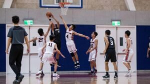 Permainan Bola Basket Seru untuk Kesehatan dan Kerja Sama