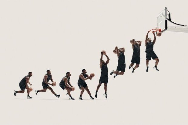 Teknik dasar dalam bola basket seperti dribble passing shooting dan rebound saat bermain basket