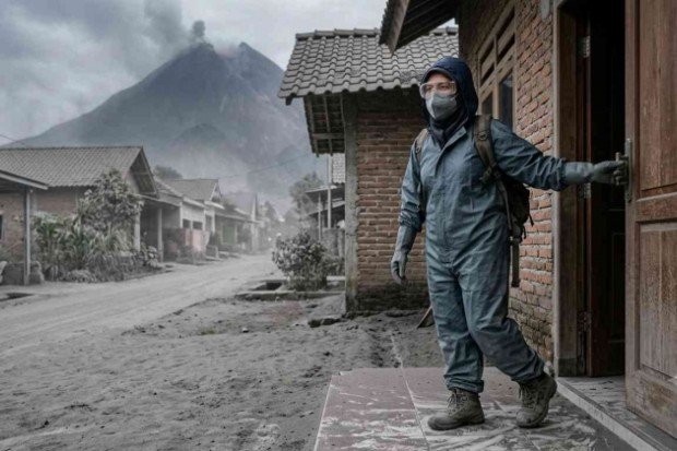 Dampak abu vulkanik terhadap aktivitas masyarakat dan ekonomi