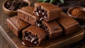 Kue Balok Camilan Lembut dengan Cokelat yang Menggoda
