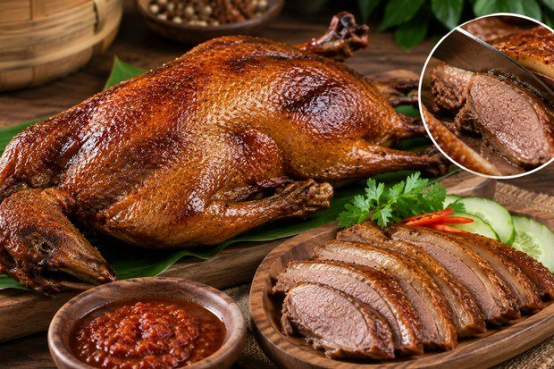 Karakter daging panggang yang gurih dan padat
